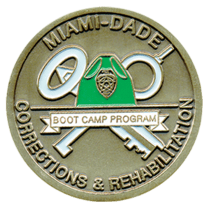 Hero's Pride Custom Challenge Coin - Miami Wade