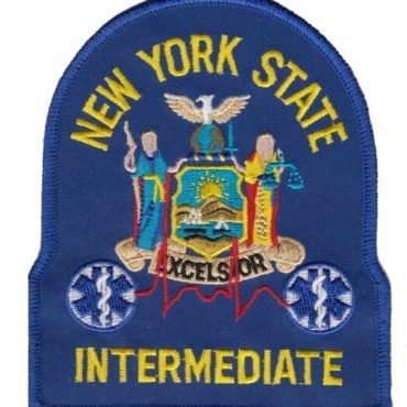 New York EMT Intermediate Shoulder Patch