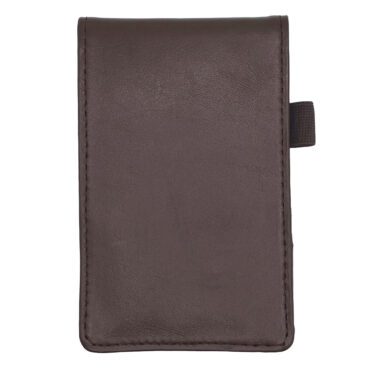 Leather Police notepad - front