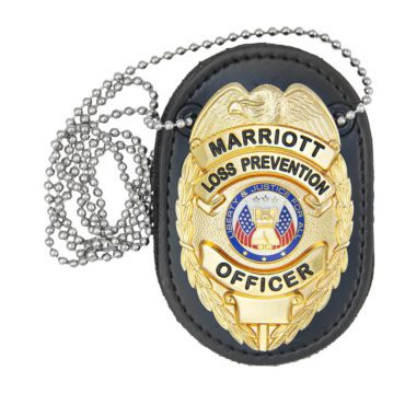Hero's Pride Badge Holder with ID window for #5058 Star Badge 