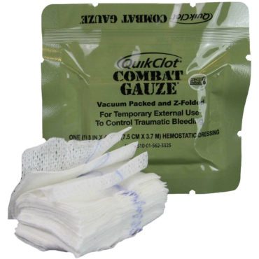 QuickClot Combat Gauze - Z-Fold Hemostatic