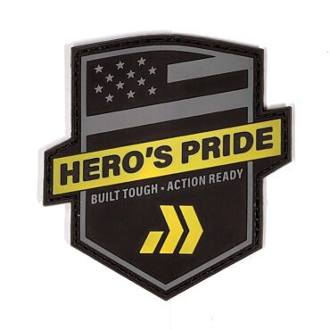 Hero's Pride PVC Patch with Velcro back